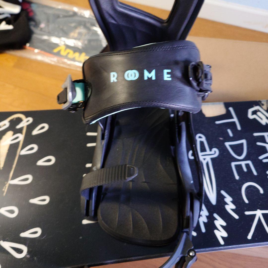 FANATIC 143cm　ビンディングセット　T-DECK ダブルキャンバー