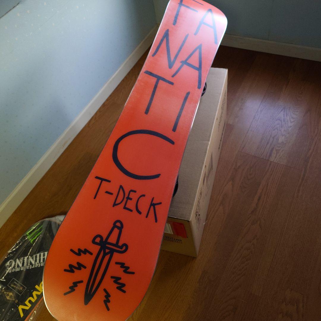 FANATIC 143cm　ビンディングセット　T-DECK ダブルキャンバー