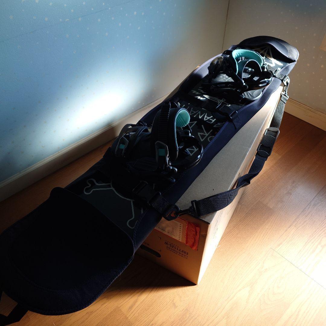 FANATIC 143cm　ビンディングセット　T-DECK ダブルキャンバー