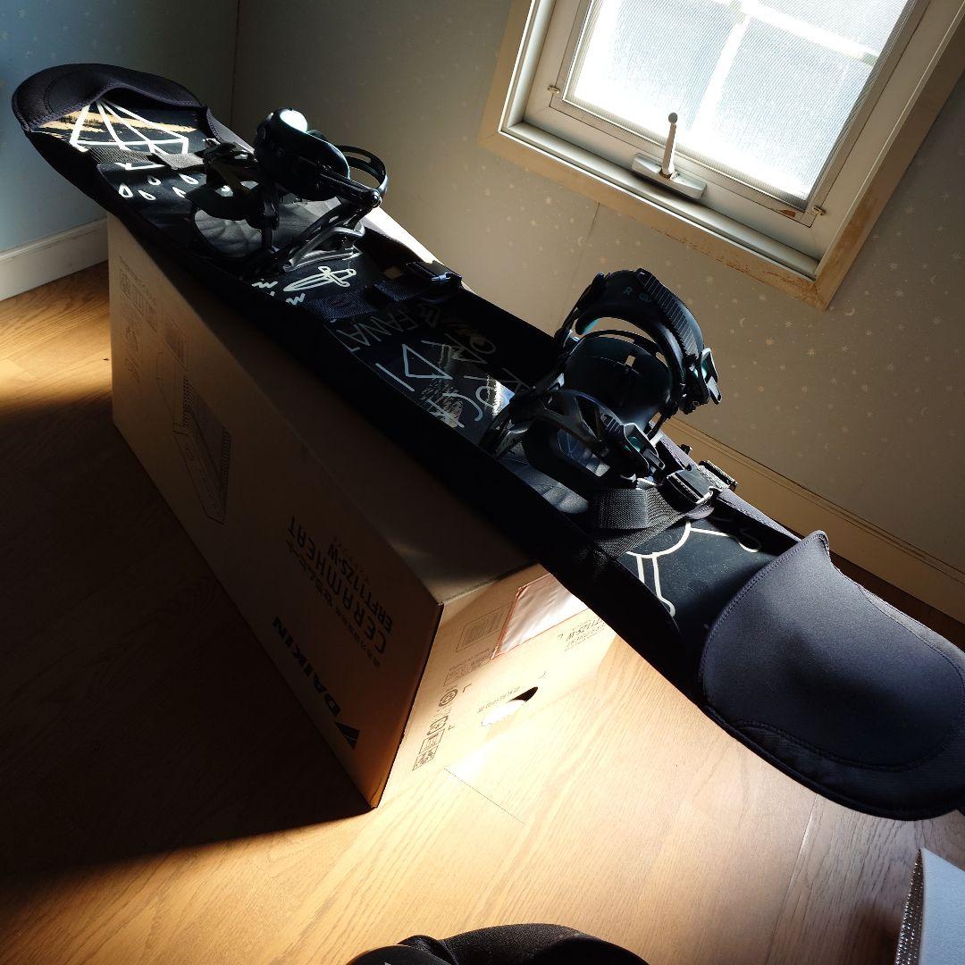 FANATIC 143cm　ビンディングセット　T-DECK ダブルキャンバー