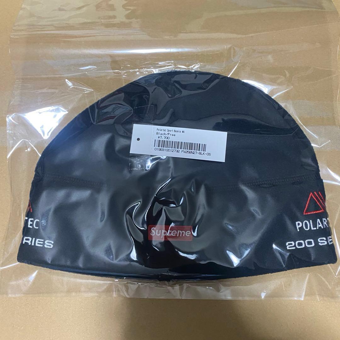 帽子 Supreme Polartec Sport Beanie Black