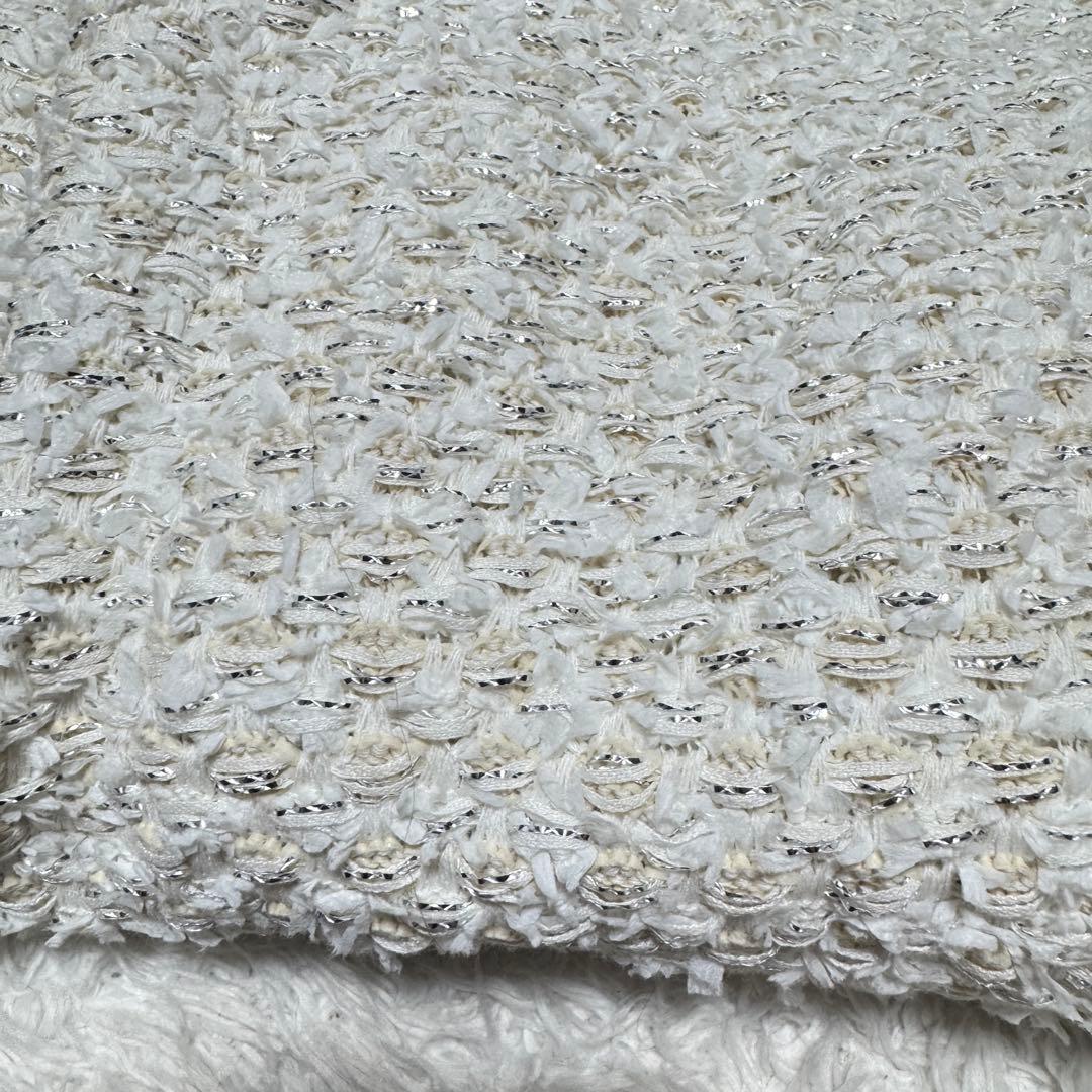 美品 UNITED ARROWS ファンシーツイードカーディガン ラメ 定価4万