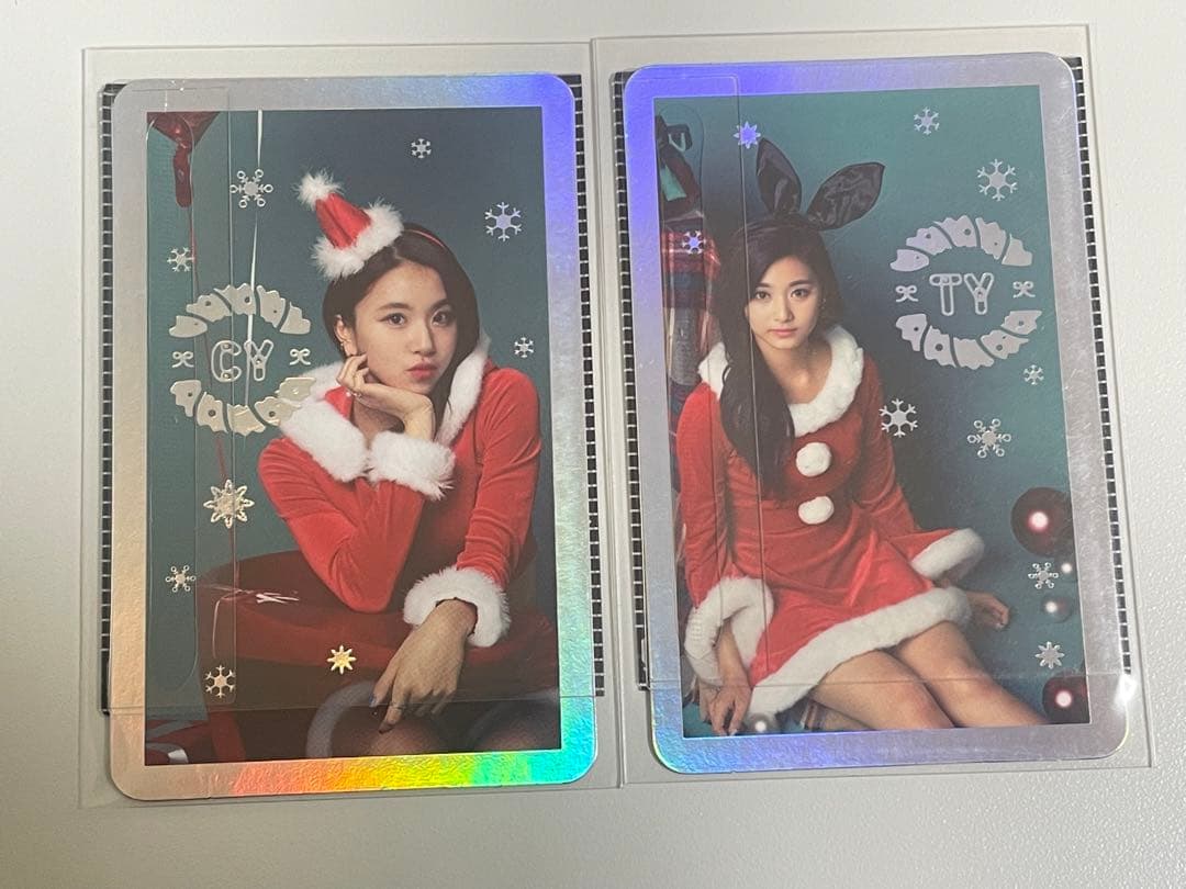 TWICE christmas edition ダヒョン ツウィ トレカ