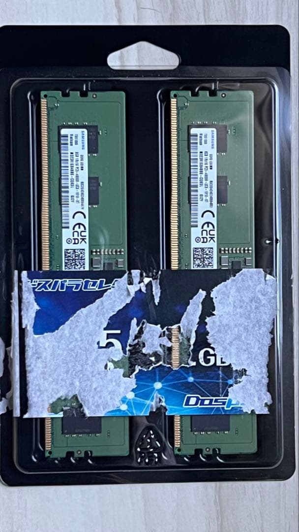 週末限定価格DDR5 8GB x2枚（16GB） デスクトップ用メモリ