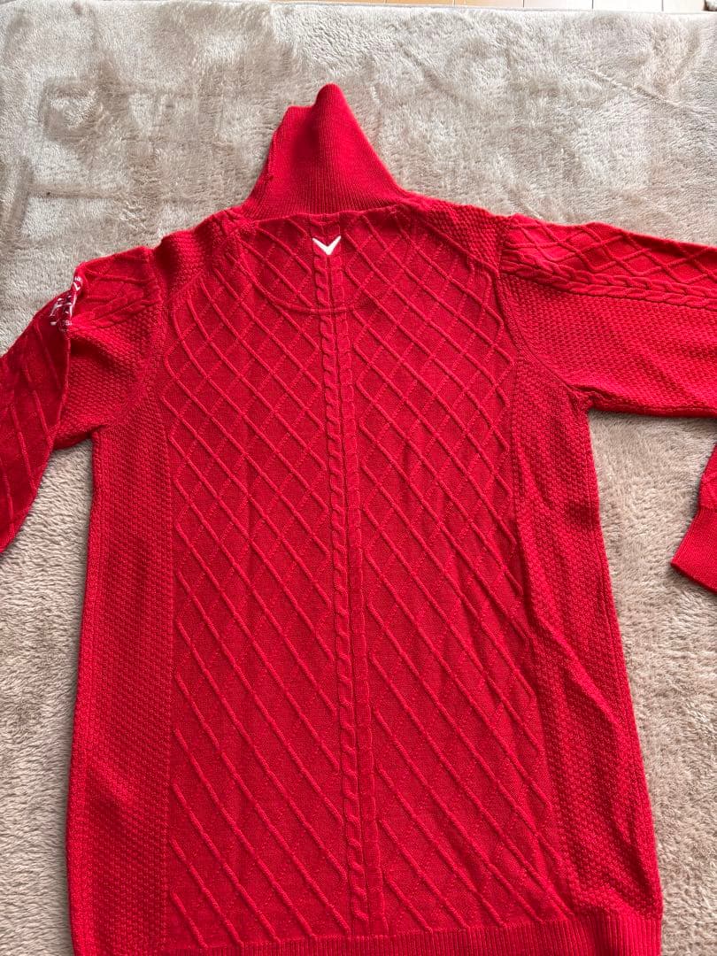 Callaway 赤 、ネイビータートルネック セーター２枚セット