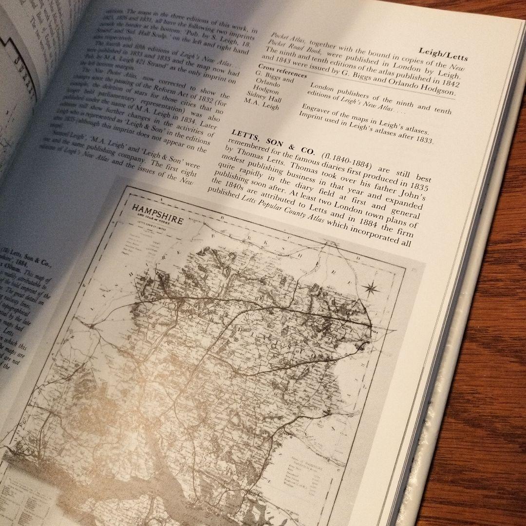 BRITISH COUNTY MAPS 参考書