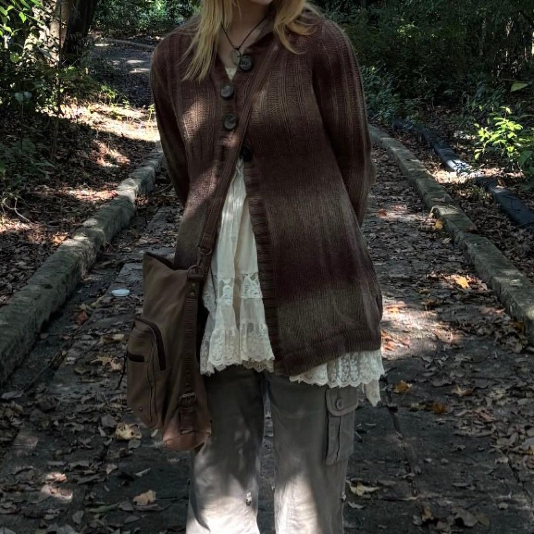 00's fairygrunge 森ガール チュニック レース リボン