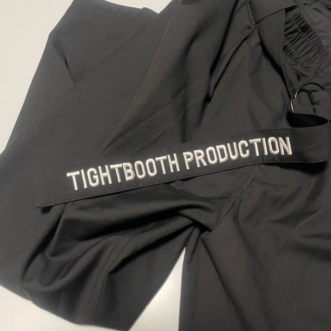 TIGHTBOOTH タイトブース　バギースラックスブラック　L