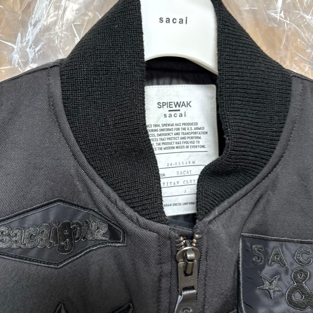 新品⭐️sacai x SPIEWAK × Gonz 　サカイ　ミリタリーMA-1