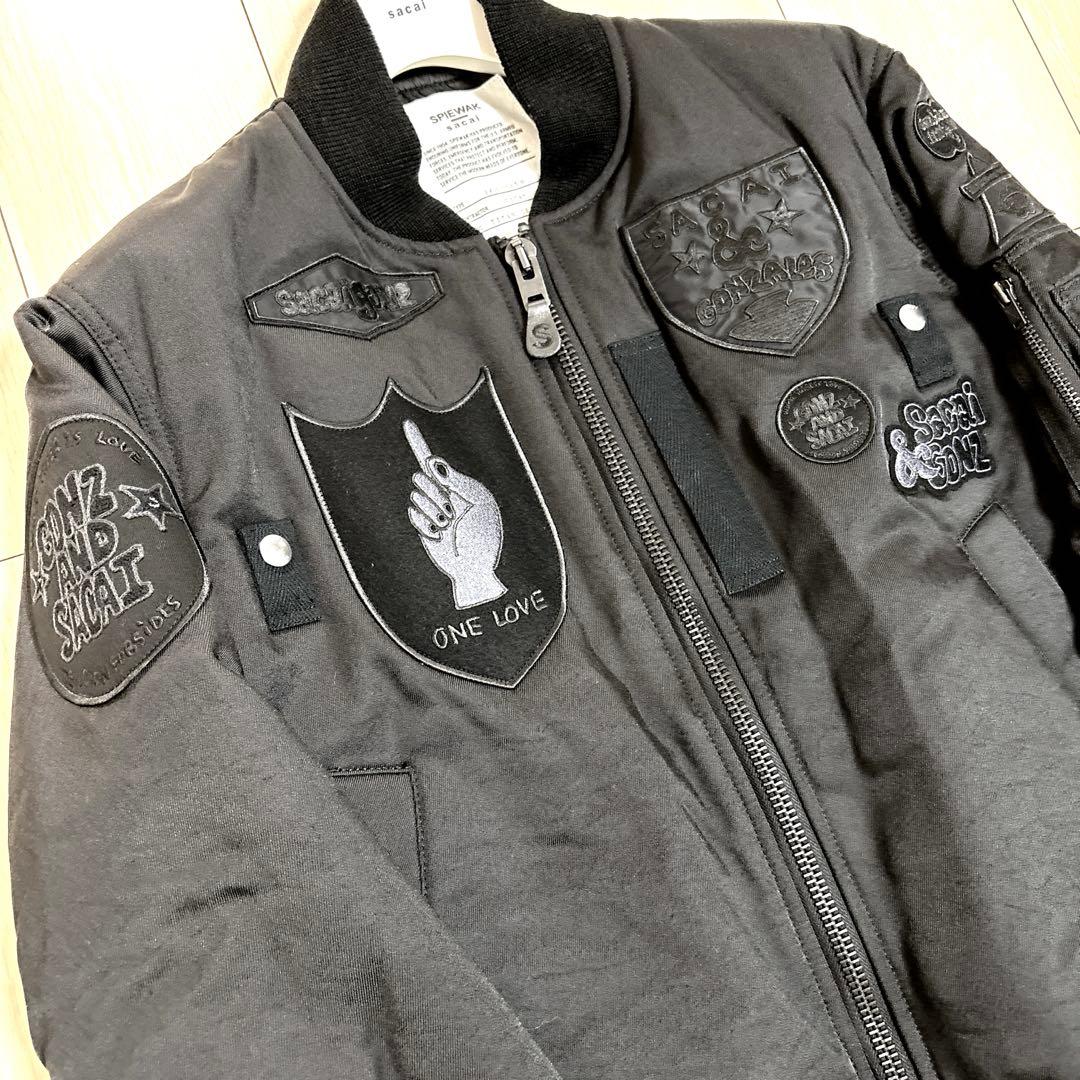 新品⭐️sacai x SPIEWAK × Gonz 　サカイ　ミリタリーMA-1