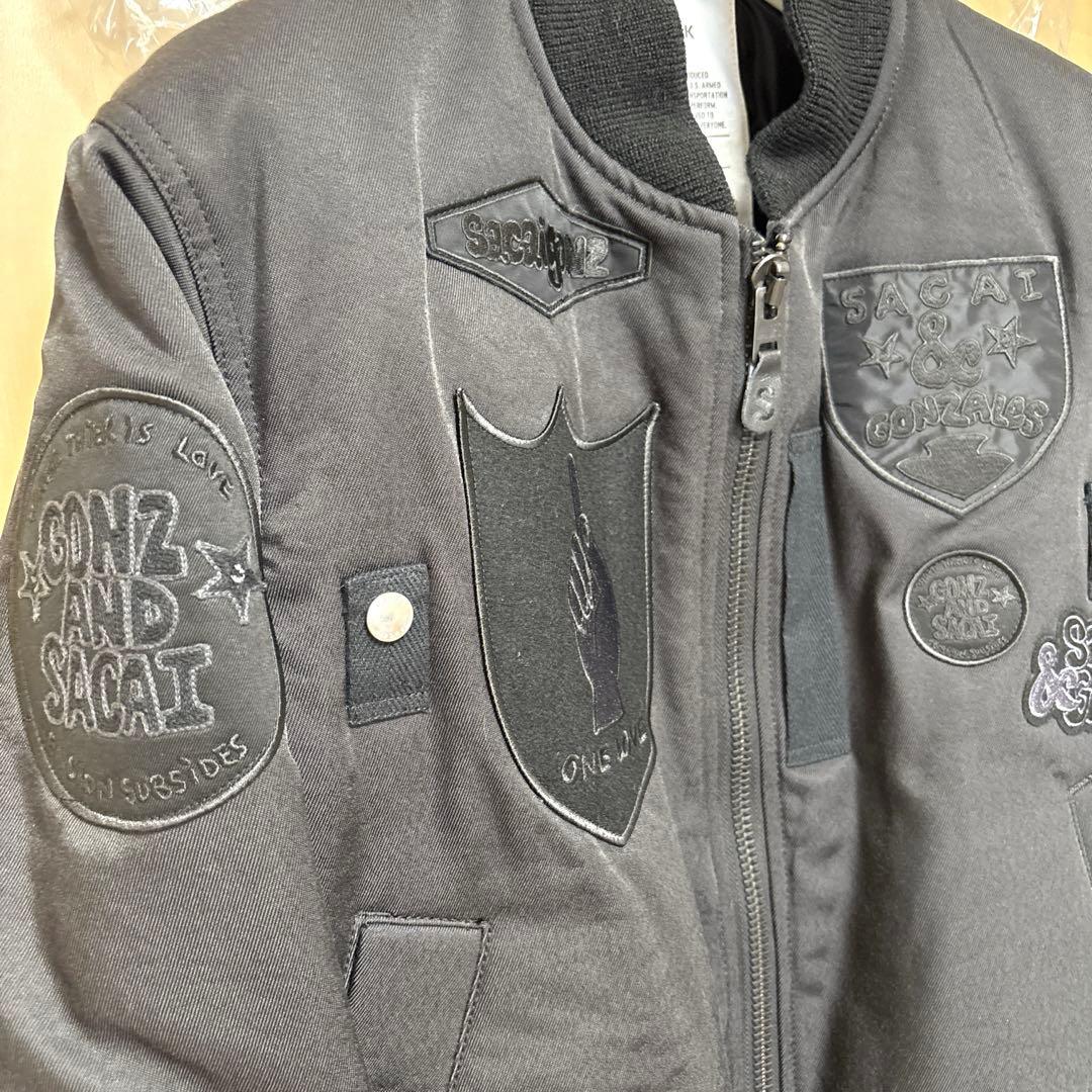 新品⭐️sacai x SPIEWAK × Gonz 　サカイ　ミリタリーMA-1