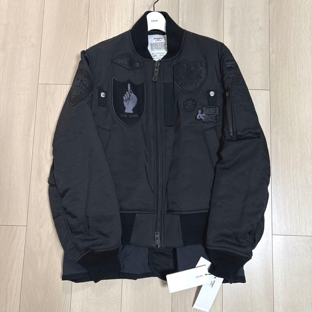 新品⭐️sacai x SPIEWAK × Gonz 　サカイ　ミリタリーMA-1