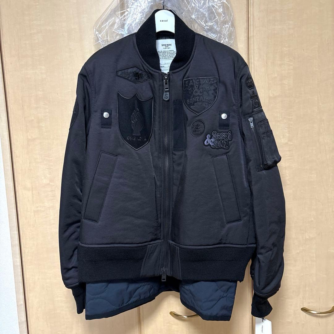 新品⭐️sacai x SPIEWAK × Gonz 　サカイ　ミリタリーMA-1