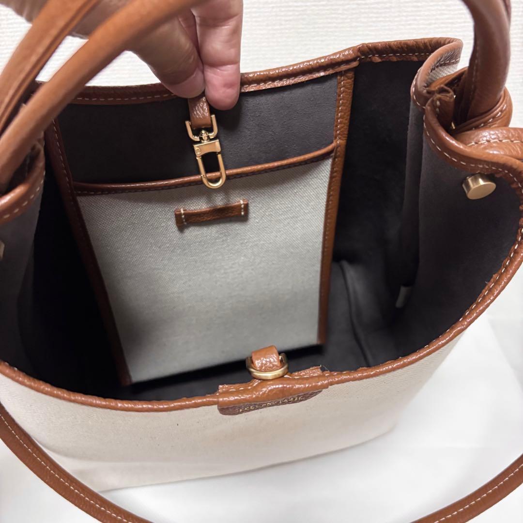 新品同様 25ss■FEEL AND TASTE bar-knot バッグ