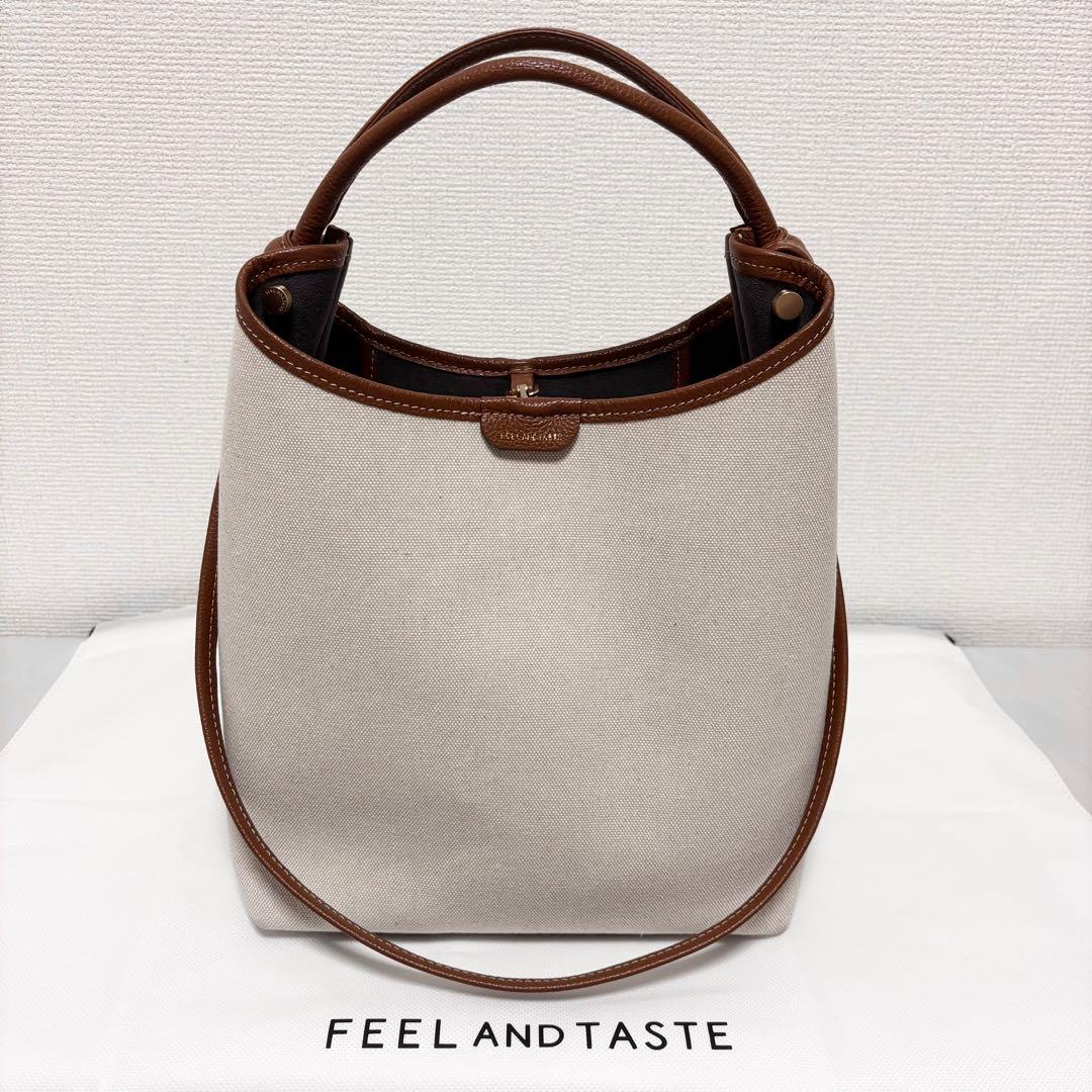 新品同様 25ss■FEEL AND TASTE bar-knot バッグ