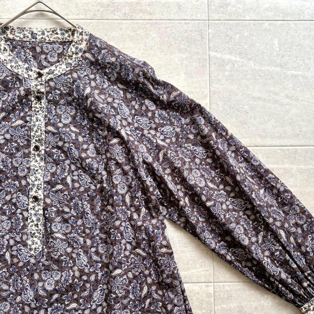 美品✨ 北欧暮らしの道具店 暮らしにときめき 大人のための柄ワンピース