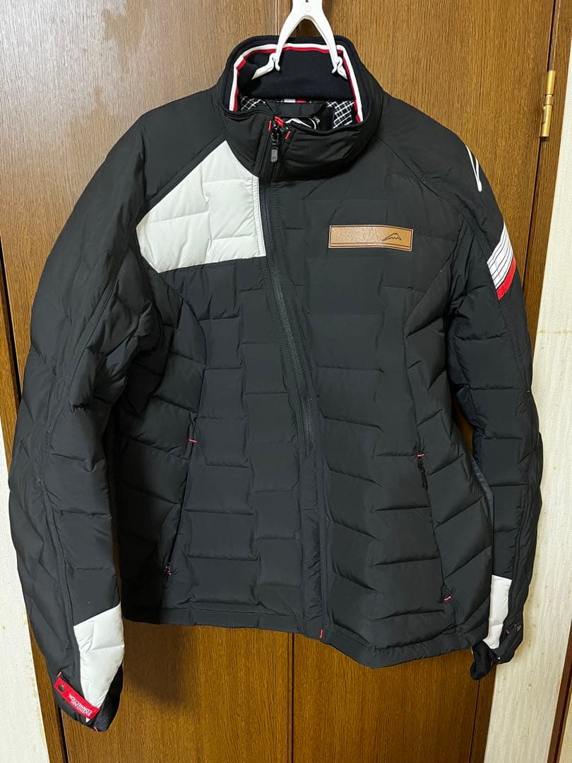 クシタニ K-2879 ホワイトグースダウンジャケット ブラック