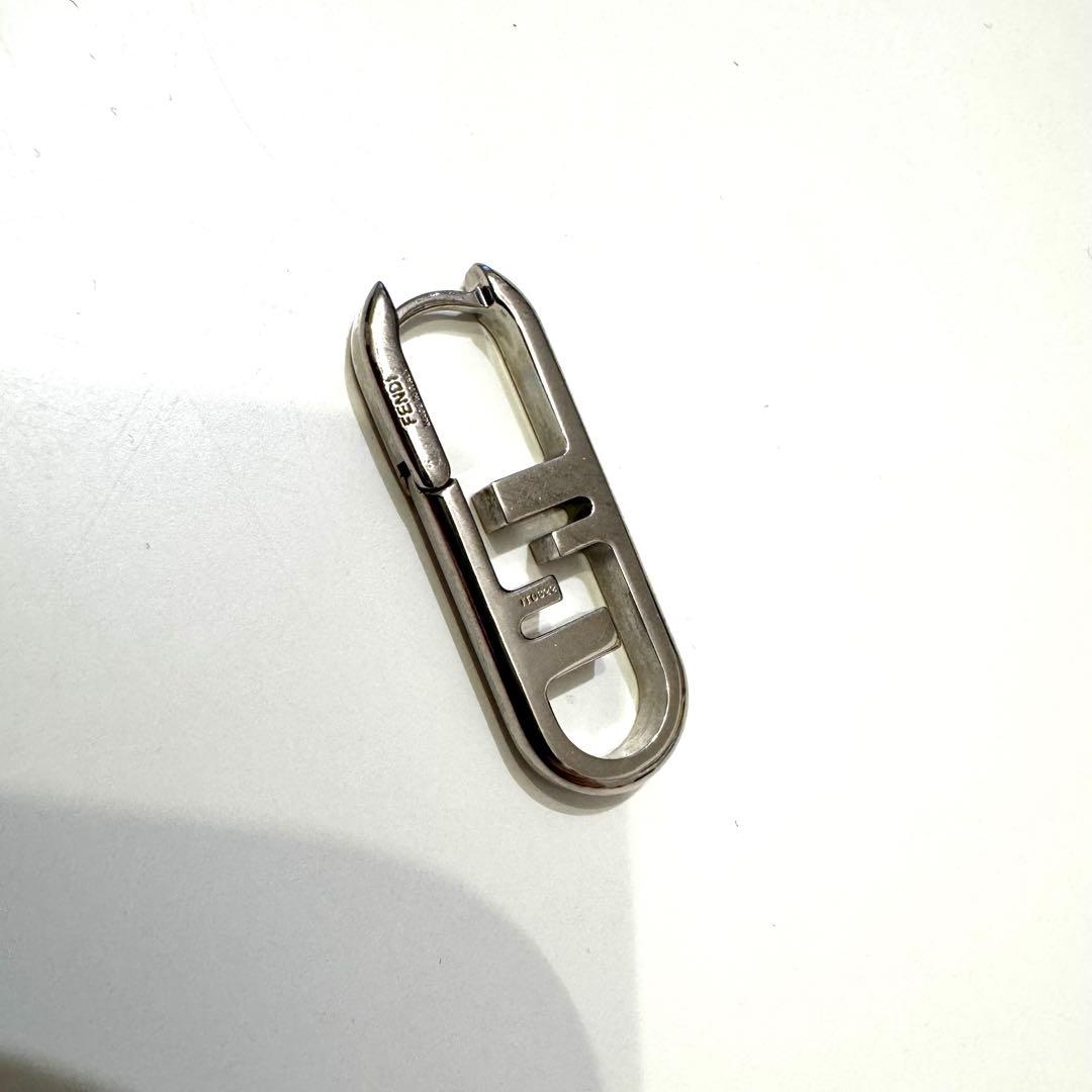 【目黒蓮着用】FENDI シルバー オーロックピアス