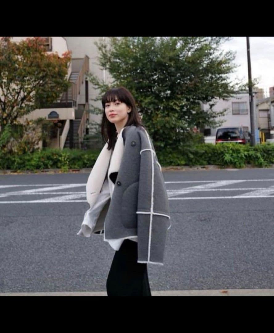 期間限定値下げ☆エトレトーキョー　リバーシブル コート