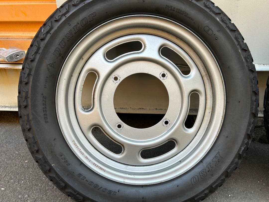 エイプ100前後　純正ホイールセット