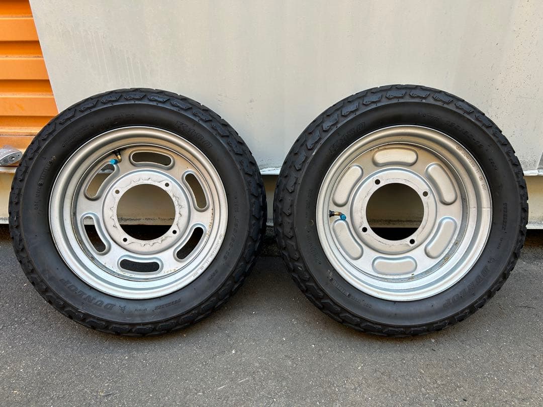 エイプ100前後　純正ホイールセット