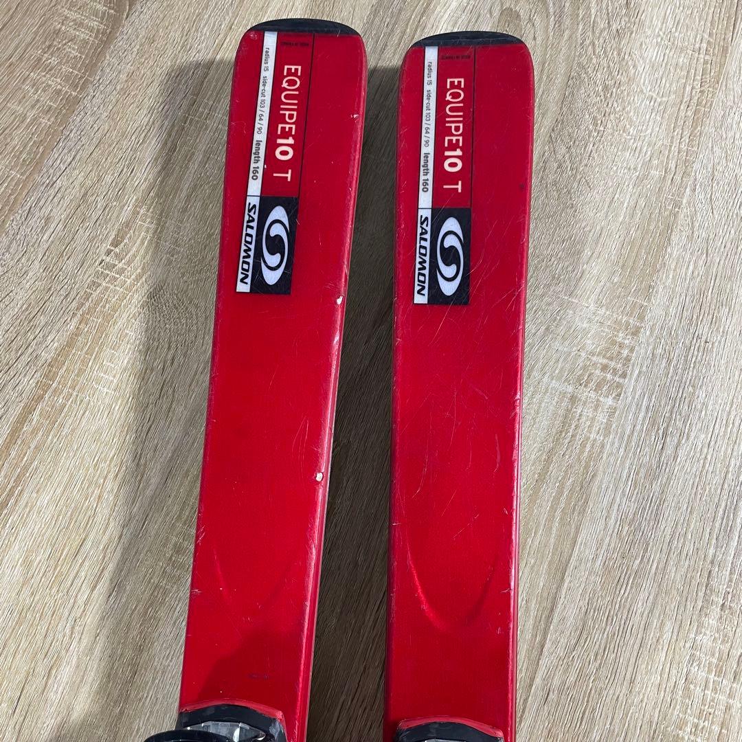 SALOMON 160cm SALOMON 27/27.5スキーセット‼︎