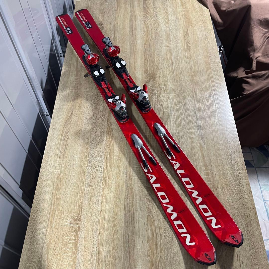 SALOMON 160cm SALOMON 27/27.5スキーセット‼︎