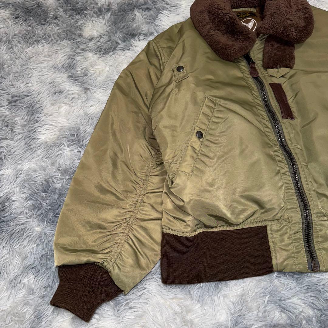 希少サイズ WAIPER B-15B フライトジャケット 46サイズ