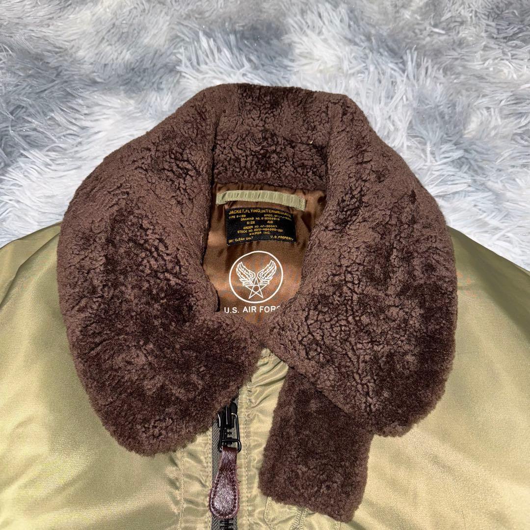 希少サイズ WAIPER B-15B フライトジャケット 46サイズ