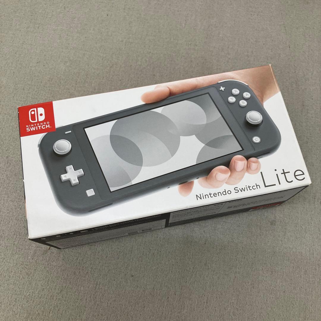 GD6101 Nintendo Switch Lite グレー美品
