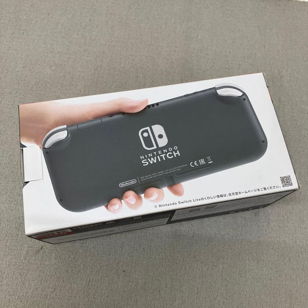 GD6101 Nintendo Switch Lite グレー美品