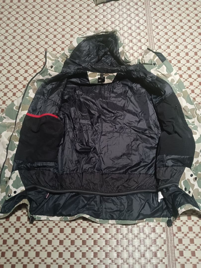 ノースフェイス　プリマロフト　ジャケット　スキー　スノボ　ウェア　タンカモ　L