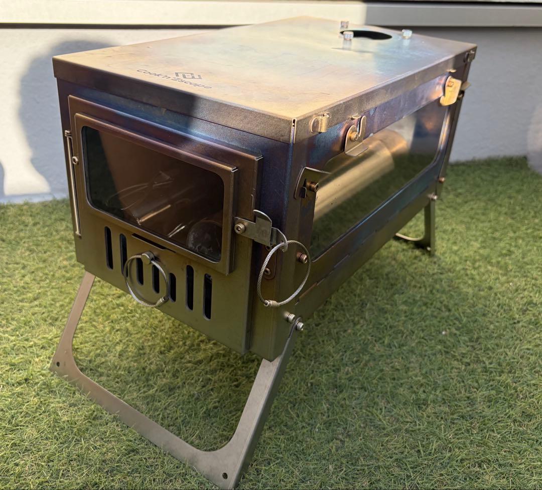 COOK'N'ESCAPE チタン製薪ストーブ