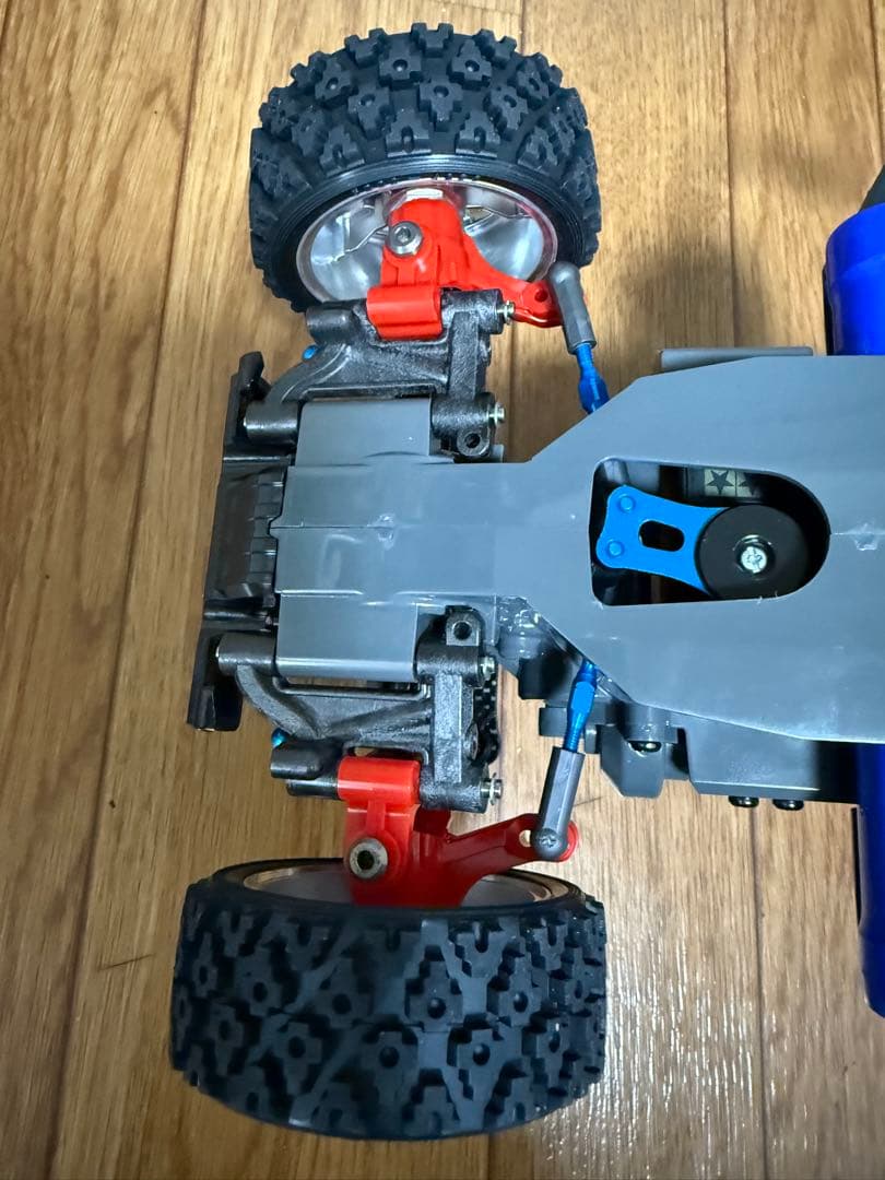 タミヤラジコン1/10 MF-01Xシャーシフルセット　ほぼフルオプション組立済