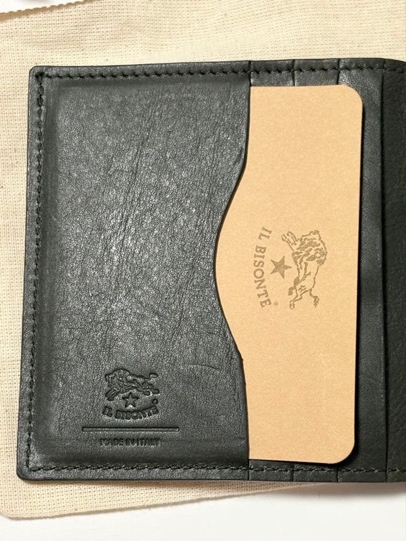 ゴルビー　新品　イルビゾンテ　二つ折り　財布　札入れ　カード