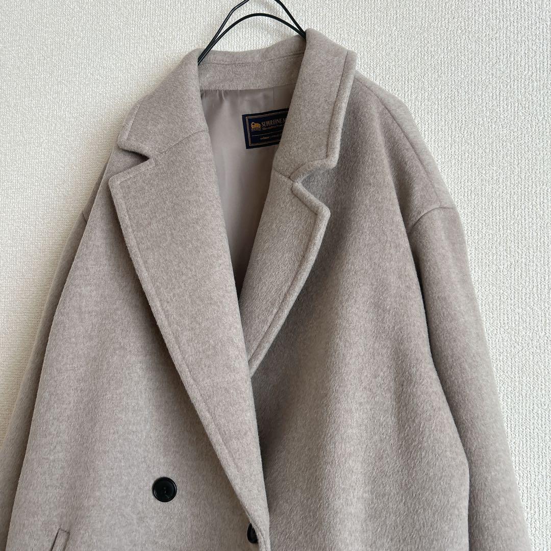 スーピーファインビーバーチェスターコート　美品　36