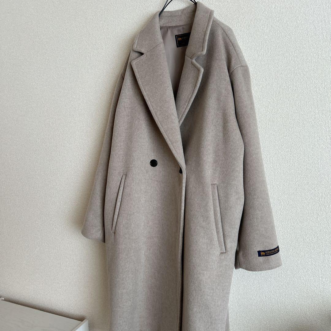 スーピーファインビーバーチェスターコート　美品　36