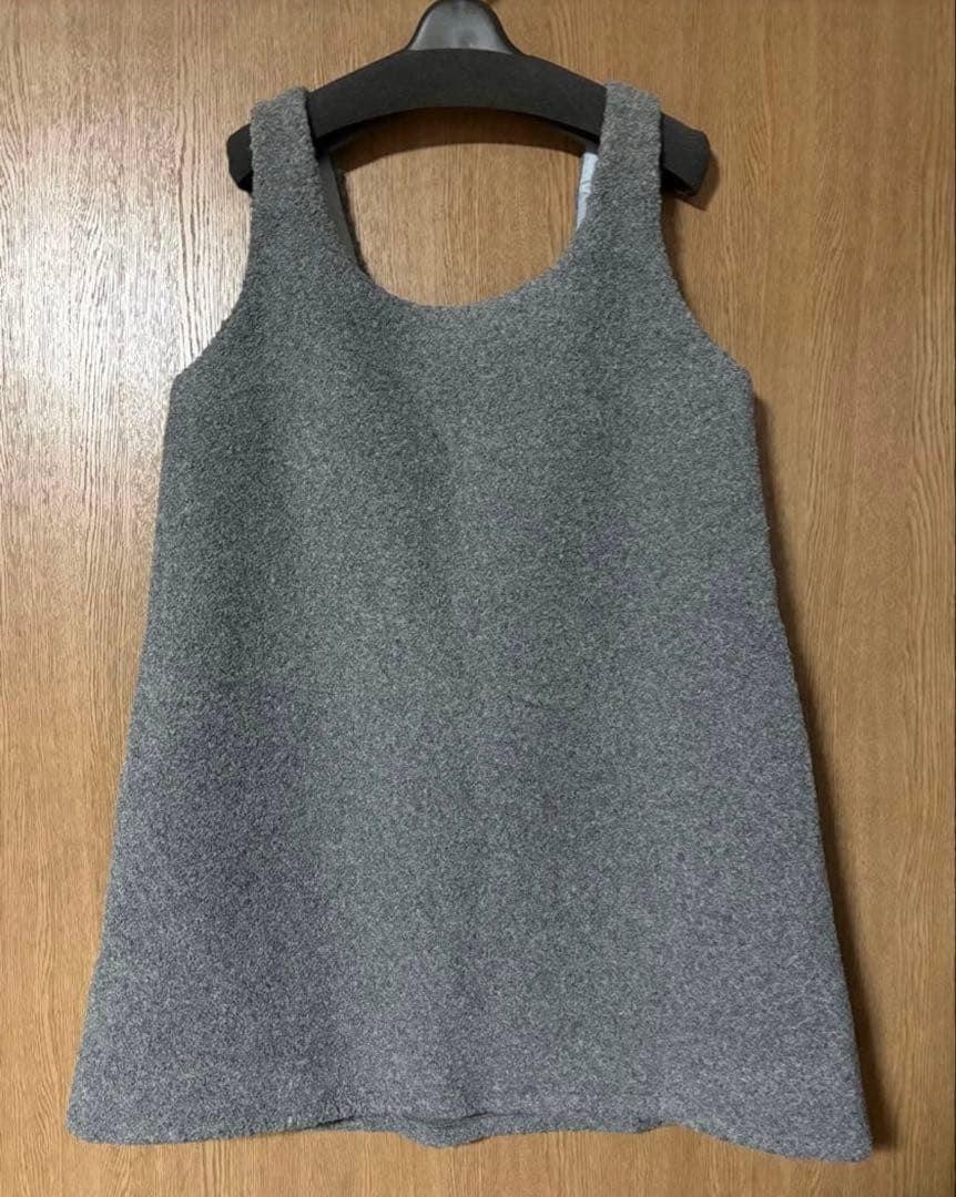 ポワpois ワンピ　square poodle onepiece