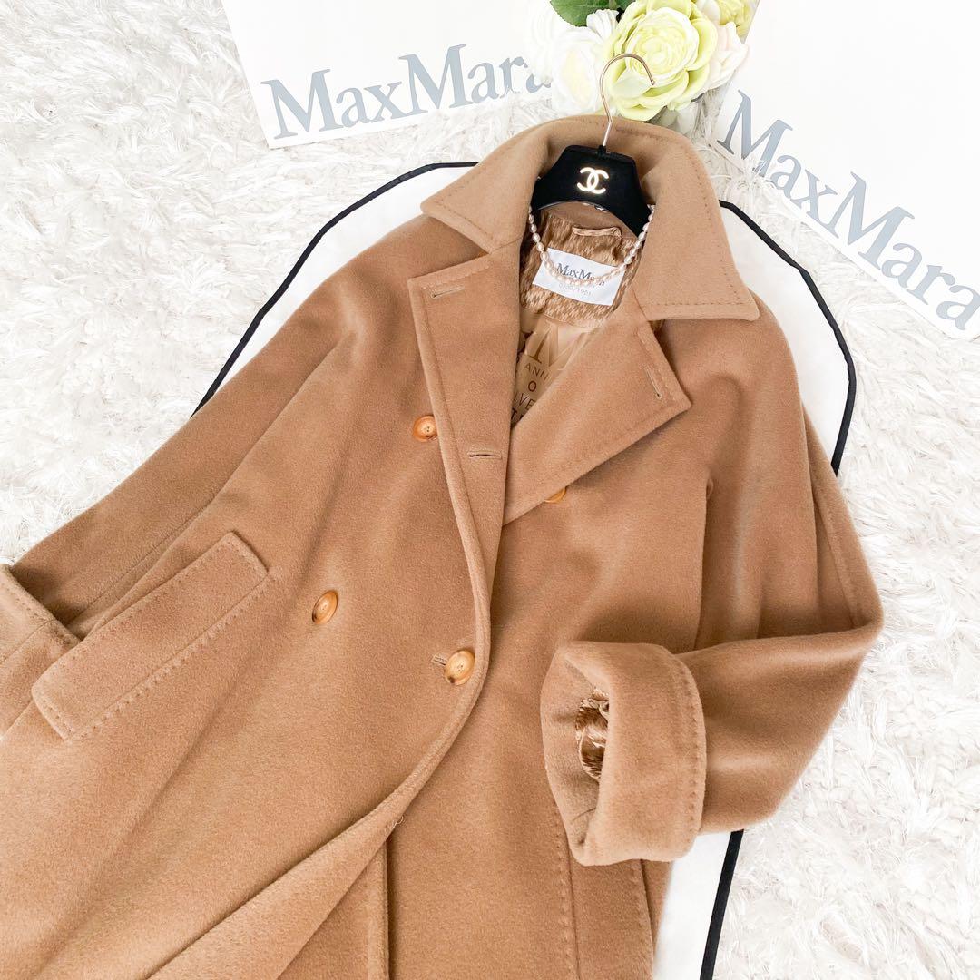 ★美品★マックスマーラ MaxMara ファーストライン カシミヤコート★