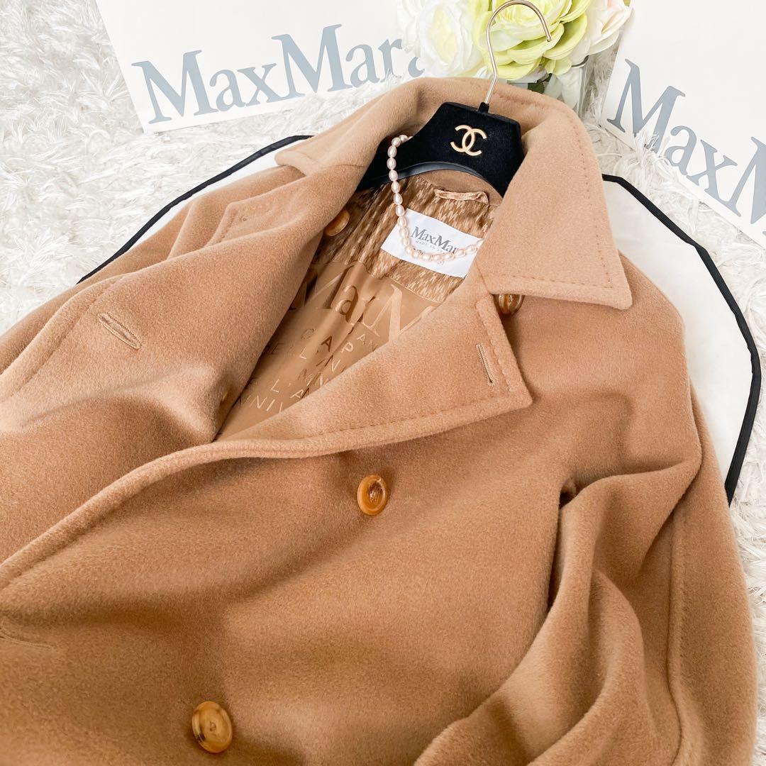 ★美品★マックスマーラ MaxMara ファーストライン カシミヤコート★