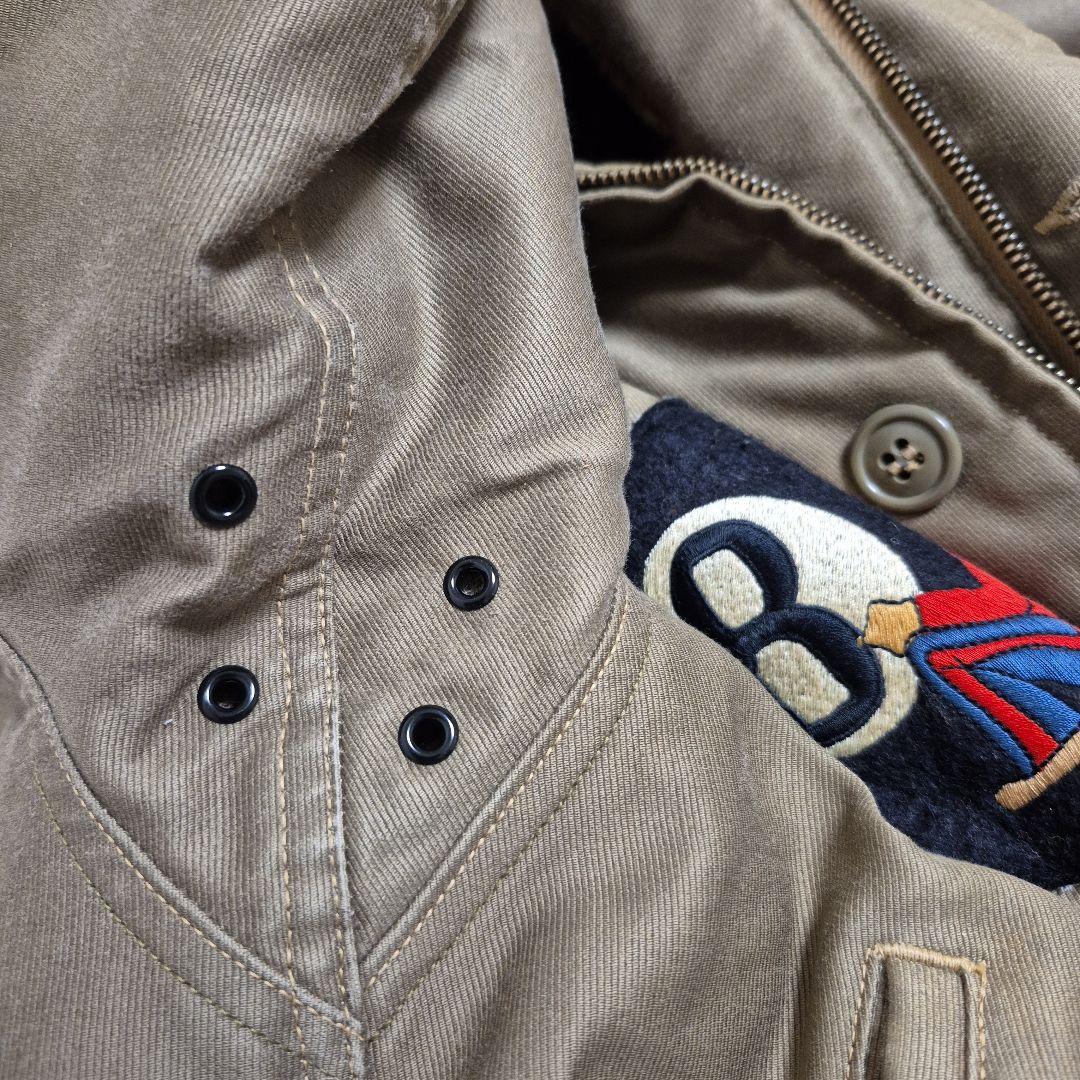 お*ん様 訳あり！リアルマッコイズN-1デッキジャケット8ボール刺繍38