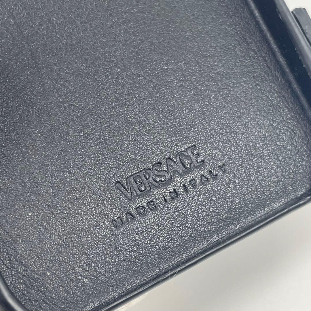 【✨未使用級】 ヴェルサーチ iPhone13ケース メデューサ ストラップ 黒