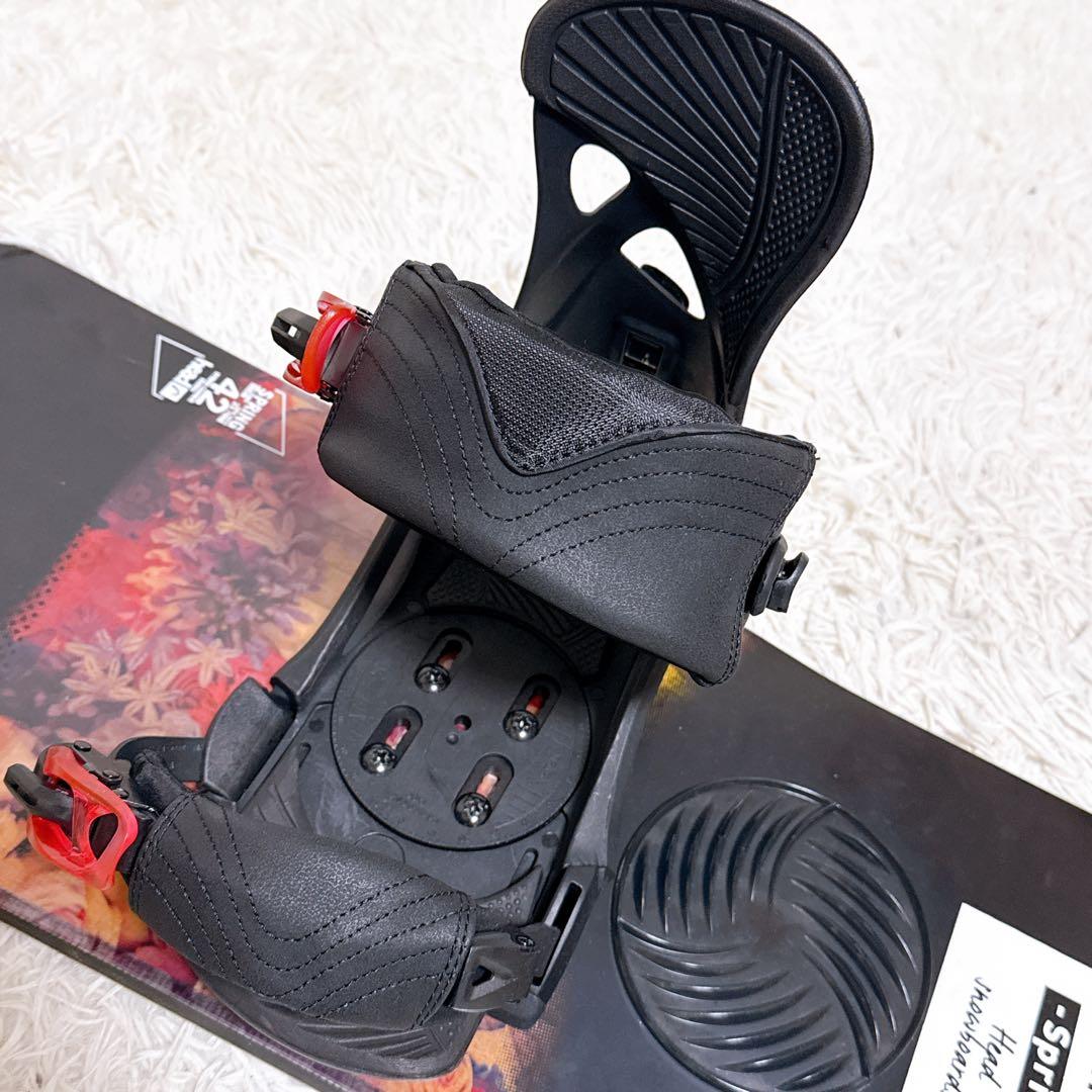 【美品】 HEAD スノーボード SPRING スプリング 花柄 142cm