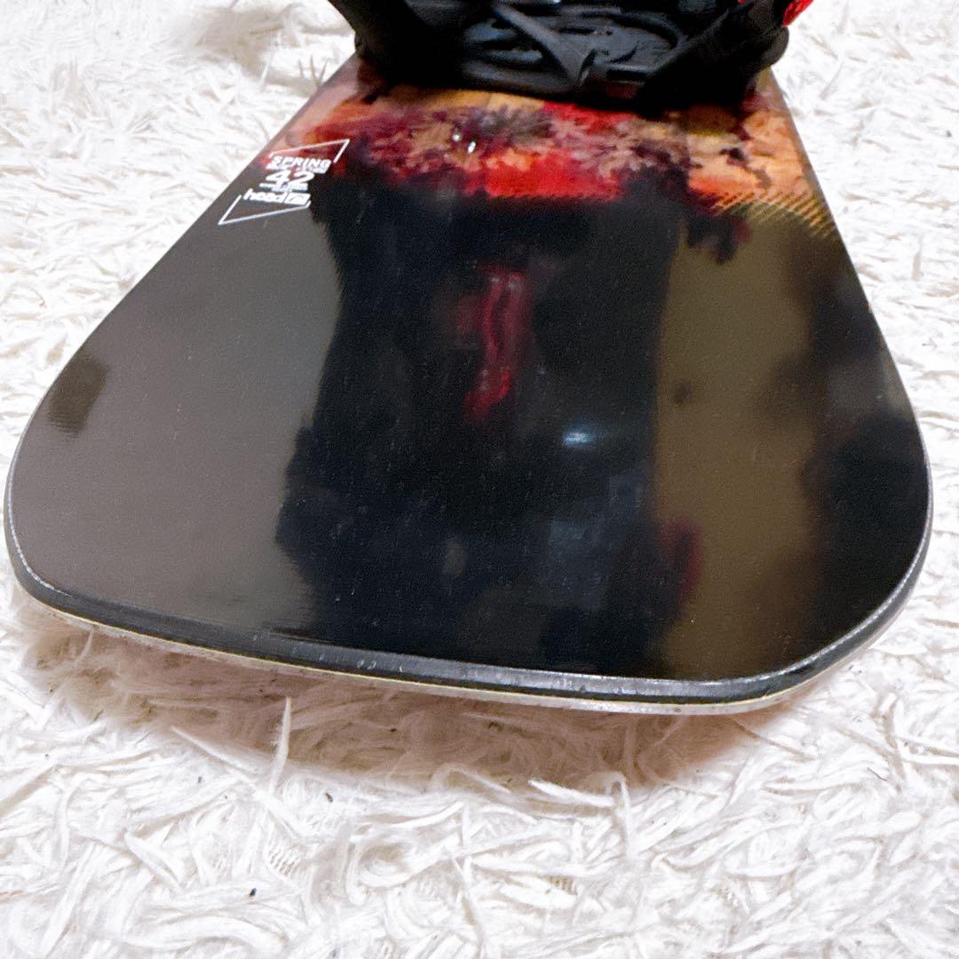 【美品】 HEAD スノーボード SPRING スプリング 花柄 142cm