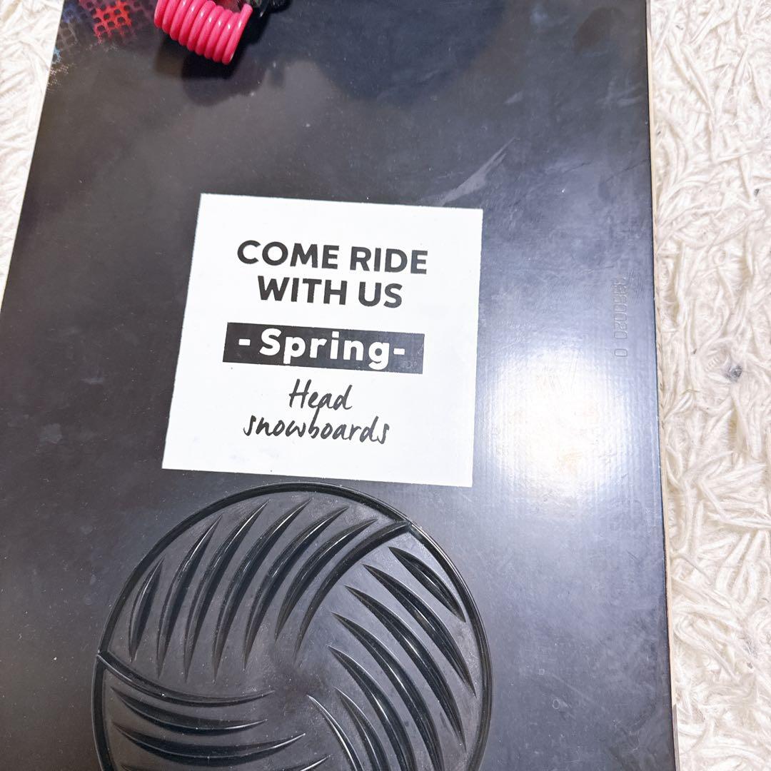 【美品】 HEAD スノーボード SPRING スプリング 花柄 142cm