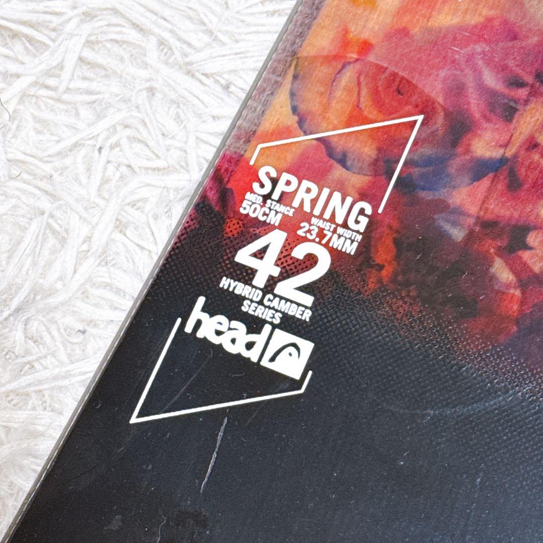 【美品】 HEAD スノーボード SPRING スプリング 花柄 142cm
