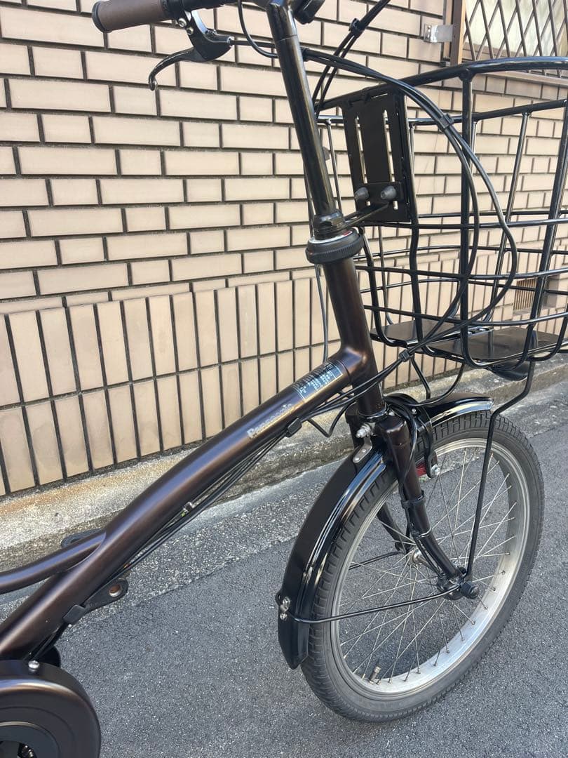 12ahミニパナソニック電動アシスト自転車20インチ