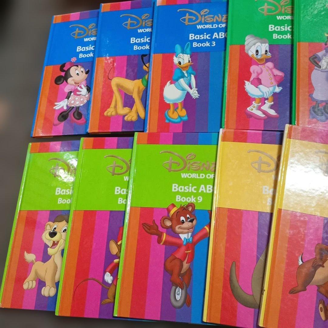 ディズニーワールドオブイングリッシュ DVD &本　セット　英語　知育絵本