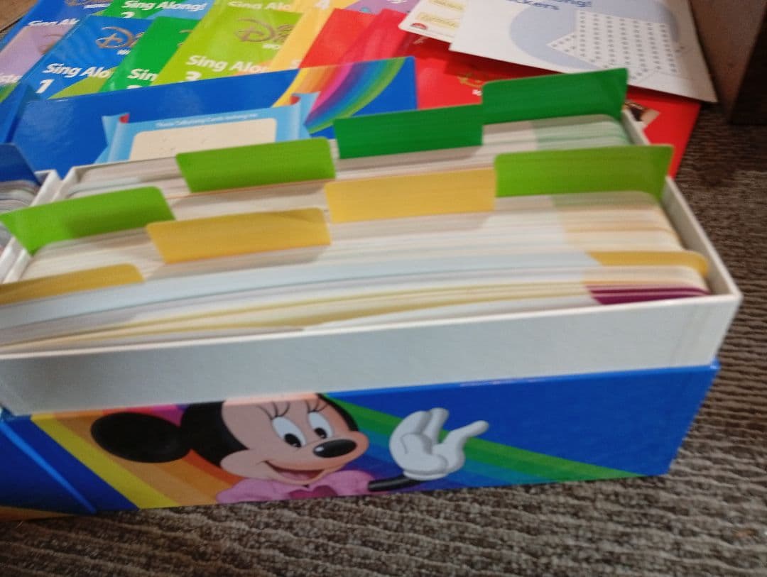 ディズニーワールドオブイングリッシュ DVD &本　セット　英語　知育絵本