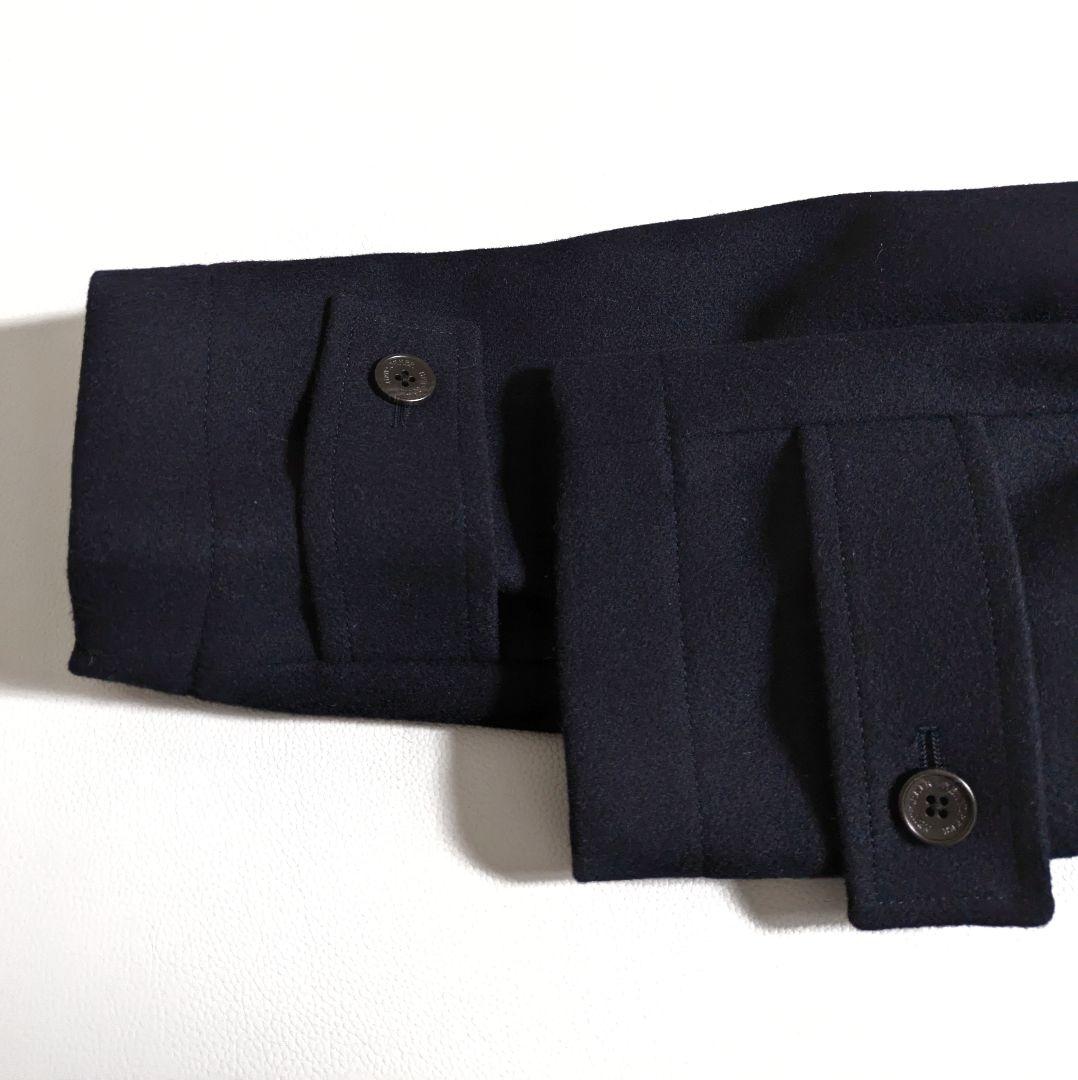 ニューヨーカー／近年もの メンズ 上質ウールダッフルコート ネイビー トグル